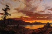 Frederick Edwin Church Sunset oil